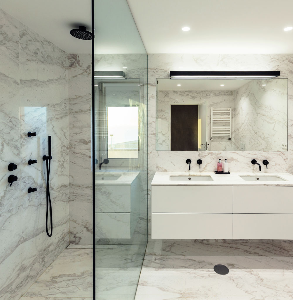 Bathrooms Designed and Built by MW Homes